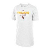 USC Trojans Youth Nike 2023 Postseason Basketball Sole Bench T-Shirt